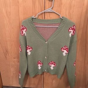 Teens mushroom sweater